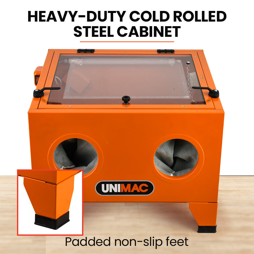Heavy Duty Steel | LED Light | 100PSI Max Pressure - Image 3