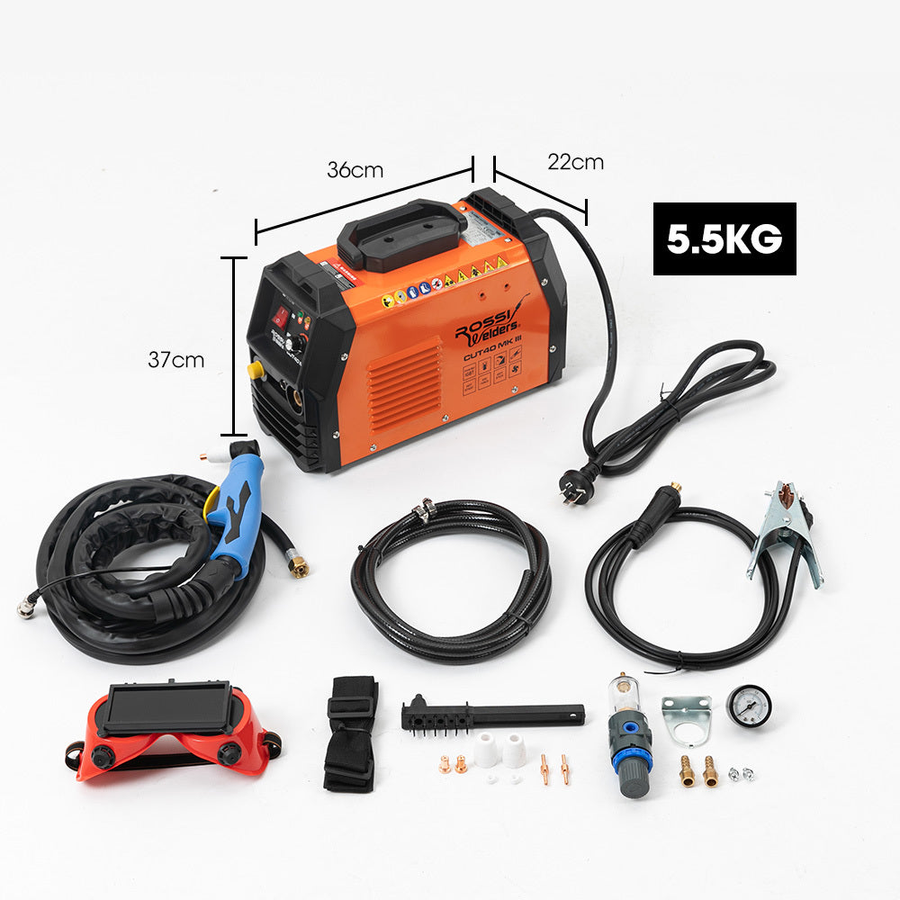 ROSSI 40 Amp Plasma Cutter, Portable Oxy Torch Welder Cutting Machine, 15A Plug - Image 2
