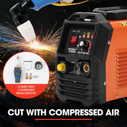 ROSSI 40 Amp Plasma Cutter, Portable Oxy Torch Welder Cutting Machine, 15A Plug - Image 8