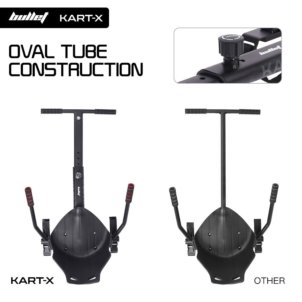 BULLET KART-X Hoverboard Seat Attachment, for 6.5" 8" 10" models, Adjustable Length Frame - Image 9