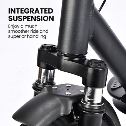 ALPHA Urban 10 Electric Scooter, 35km/h, Suspension, 35km Range, 10-Inch Wheels, Brushless Motor, Free APP, Motorised Commuter eScooter for Adults, Black - Image 5