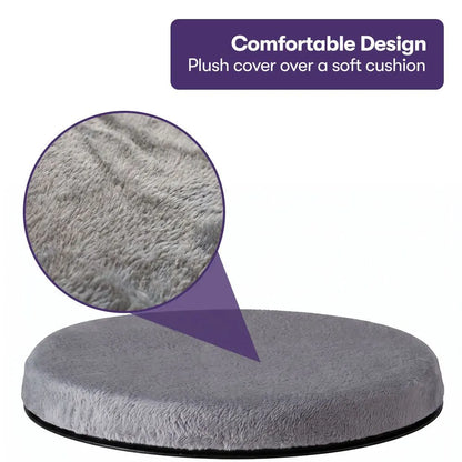 EQUIPMED 360° Swivel Car Seat Cushion with Anti Skid Base - Image 4