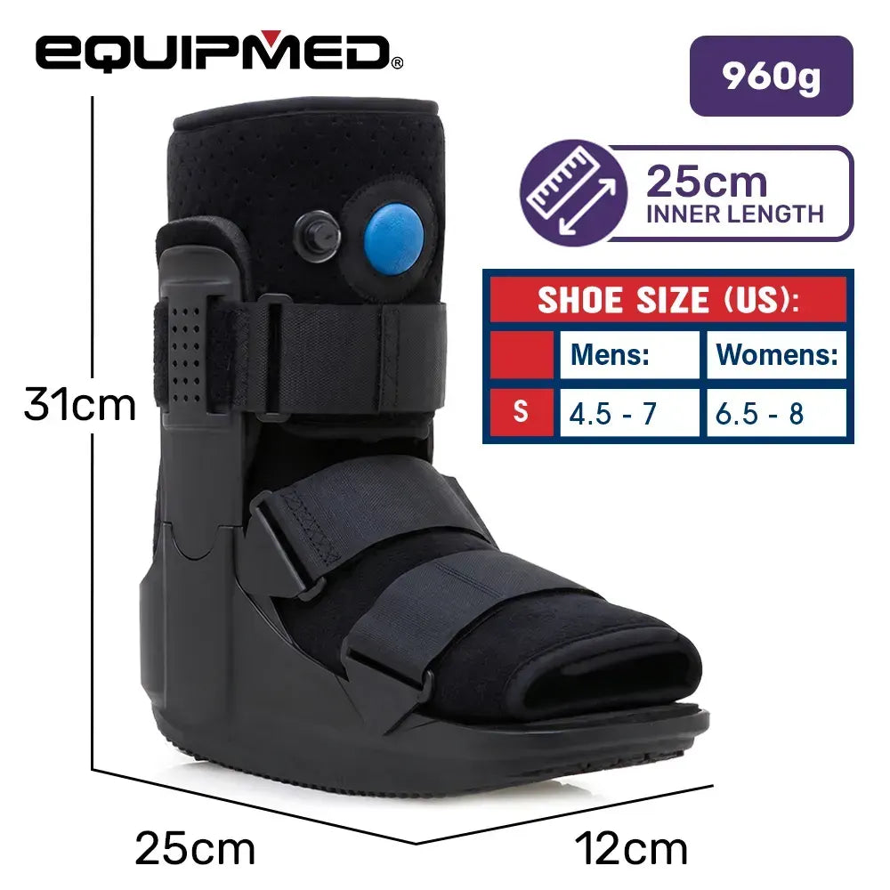 EQUIPMED CAM Walker Moon Boot – Medium, Foot Injury Support, Ankle Recovery, Adjustable Fit, Lightweight Walking Boot - Image 2