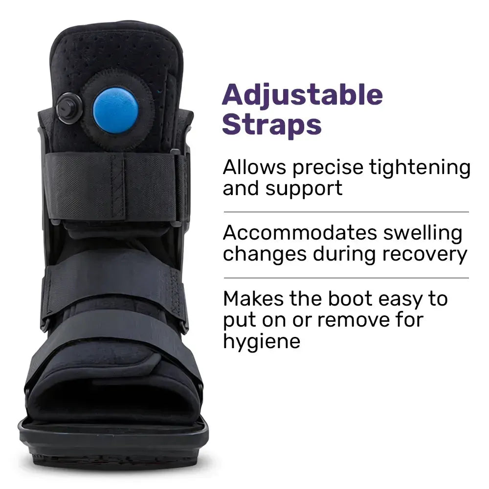 EQUIPMED CAM Walker Moon Boot – Medium, Foot Injury Support, Ankle Recovery, Adjustable Fit, Lightweight Walking Boot - Image 6