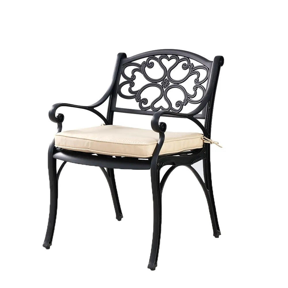 MARCO ALUMINIUM CHAIR(one pair) Black