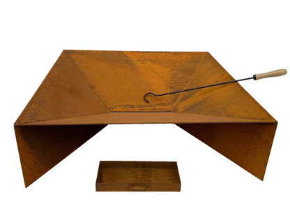 Firepit with Ash Tray with 0.11 Mild Steel" - Image 4