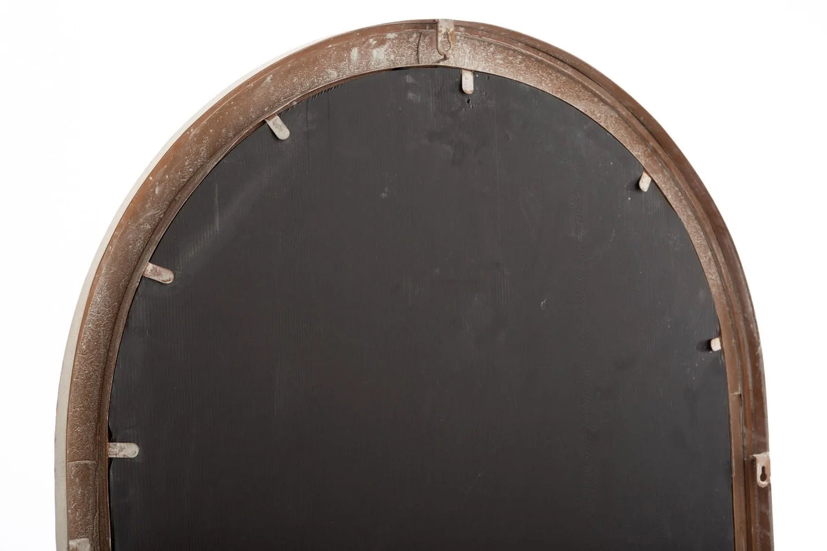 Large Garden Arched Window Mirror - Image 3