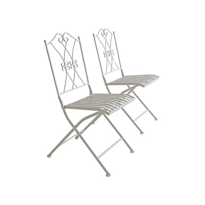 Oliveira Outdoor Dining Set White - Image 3