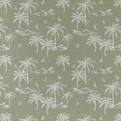 Cushion Cover-With Piping-Postcards Sage-60cm x 60cm - Image 7