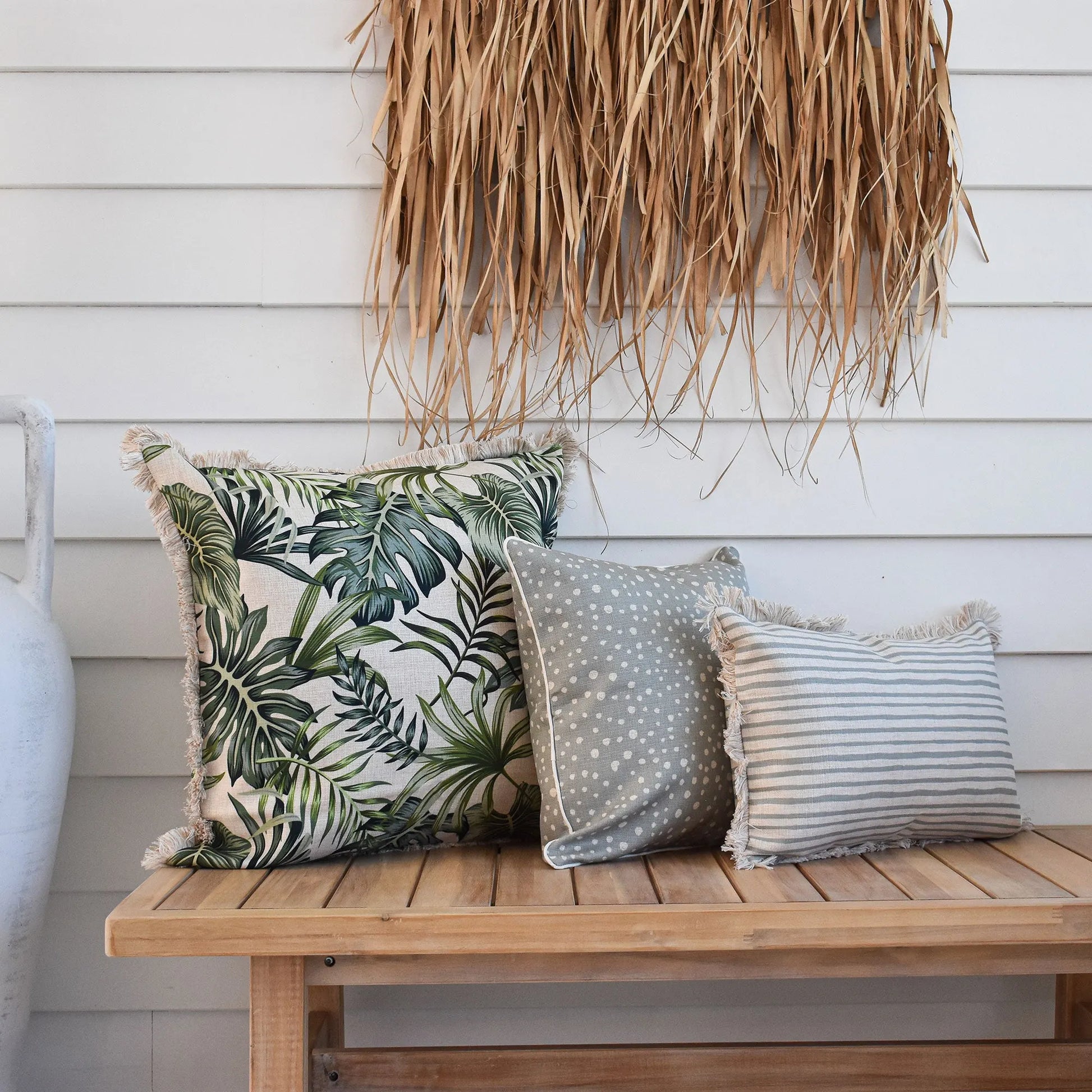 Cushion Cover-Coastal Fringe-Boracay-60cm x 60cm - Image 3