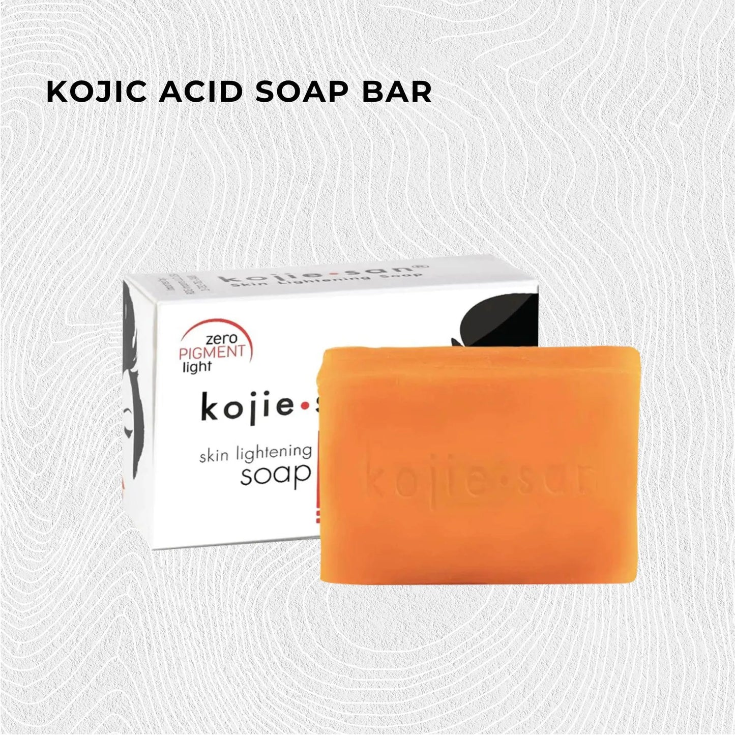 1x 135g Kojie San Soap Bar - Original Kojic Acid Bar - Image 3