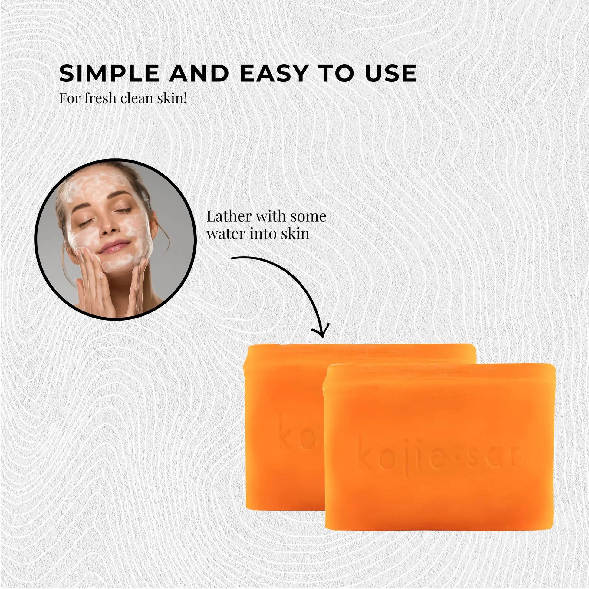 1x 135g Kojie San Soap Bar - Original Kojic Acid Bar - Image 4