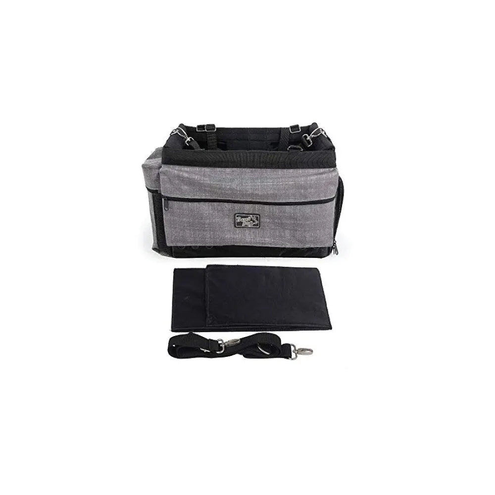 Small Dog Bicycle Mount Bag - Pet Travel Carrier Basket - Bike Riding Seat - Image 3