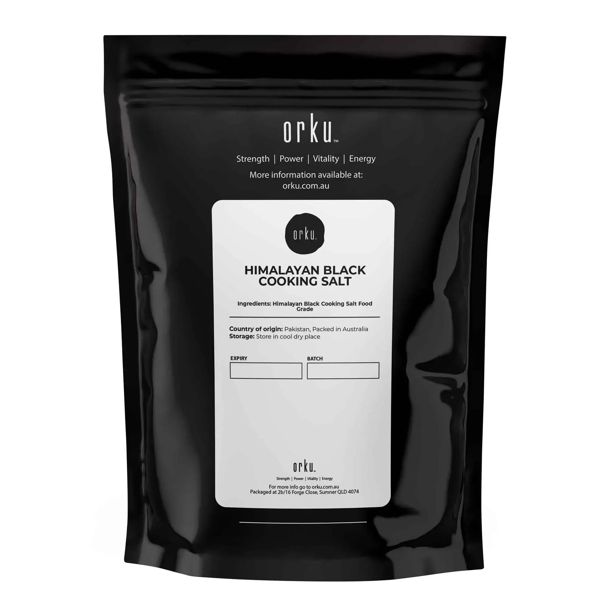 Orku 400g Himalayan Black Salt Cooking Kala Namak Vegan Seasoning - Image 6