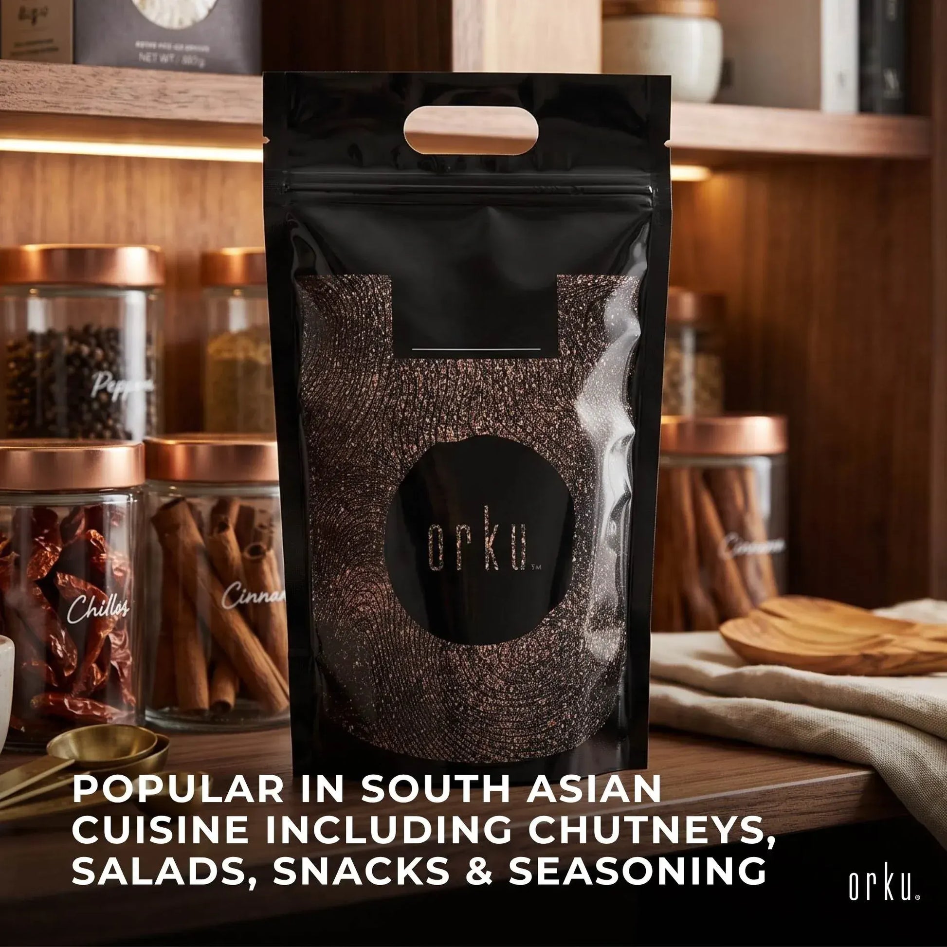 Orku 20Kg Himalayan Black Salt Cooking Kala Namak Vegan Seasoning - Image 5
