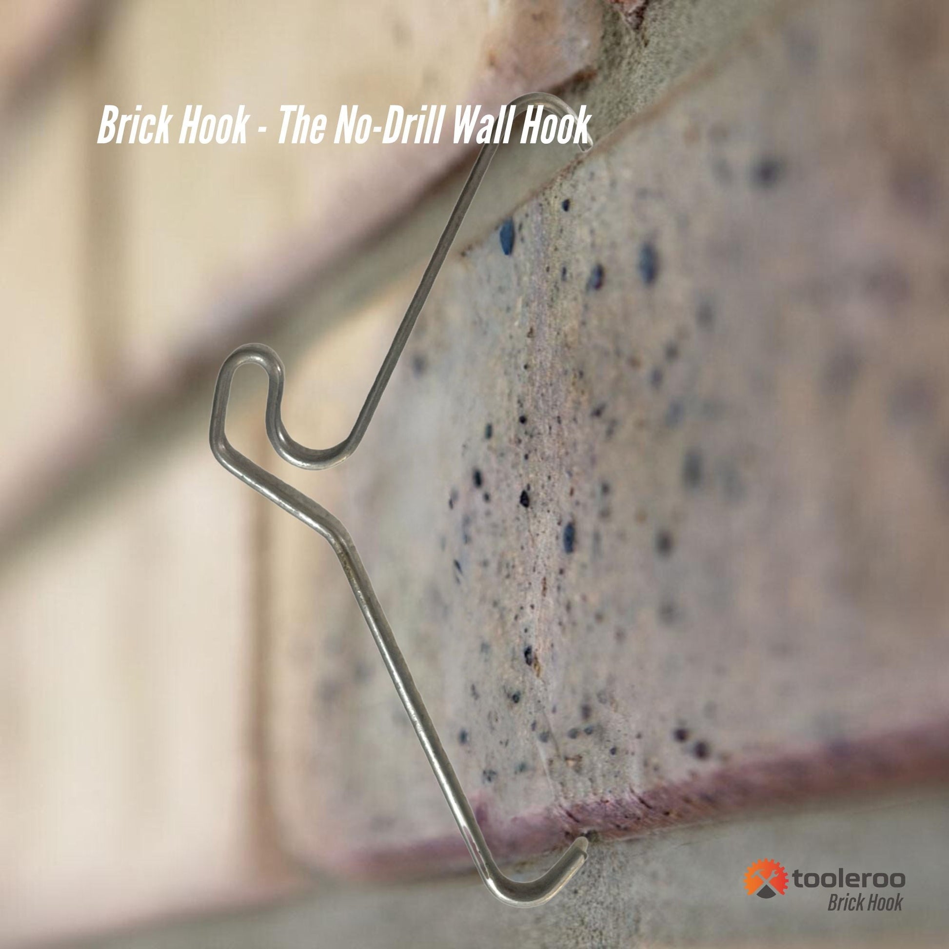 10 Pack 155-165mm (6-6.5") Brick Hooks - Wall Clips Hangers For Pictures Plants - Image 3