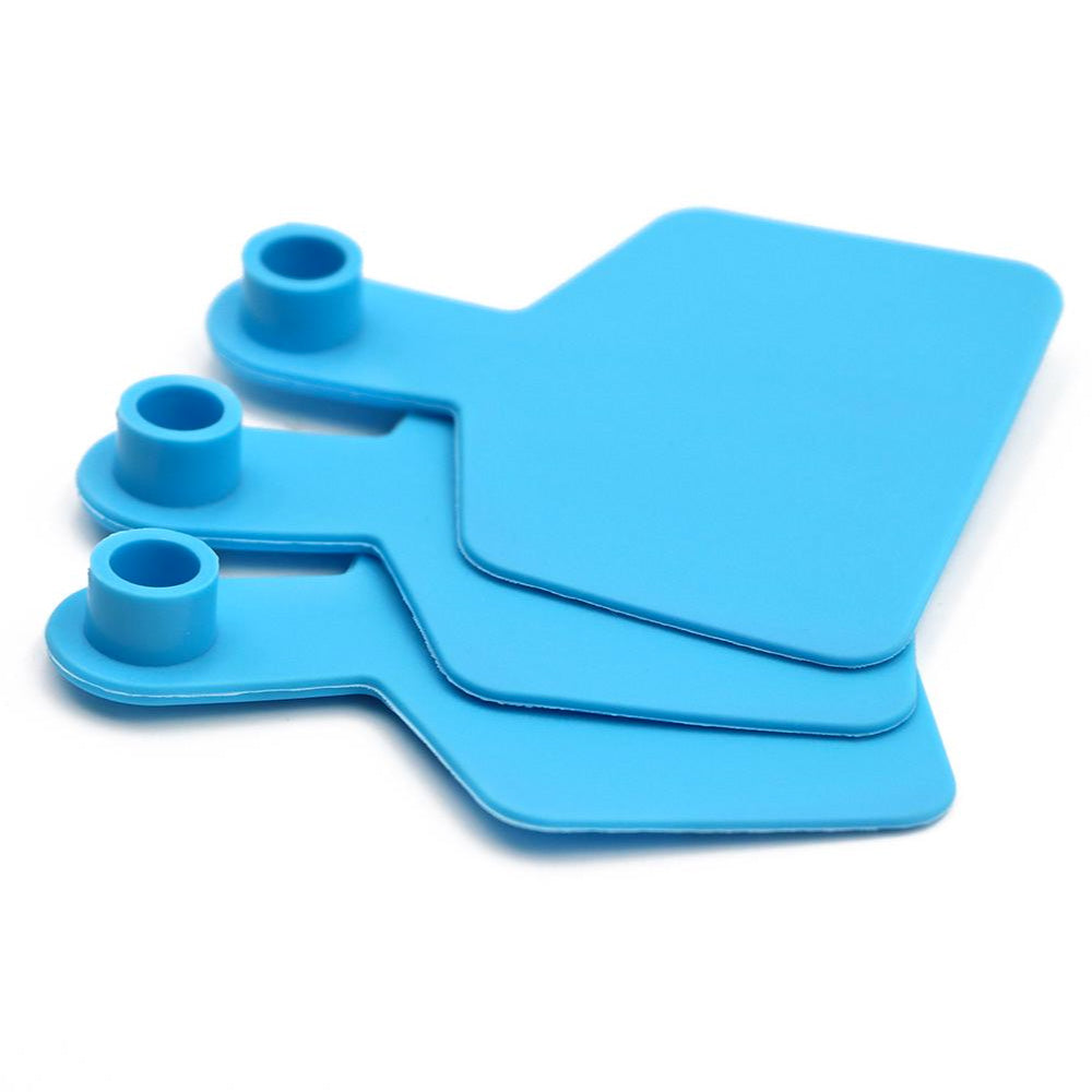 100x Cattle Ear Tags 6x7.5cm Set - Medium Blue Blank Cow Sheep Livestock Label - Image 3