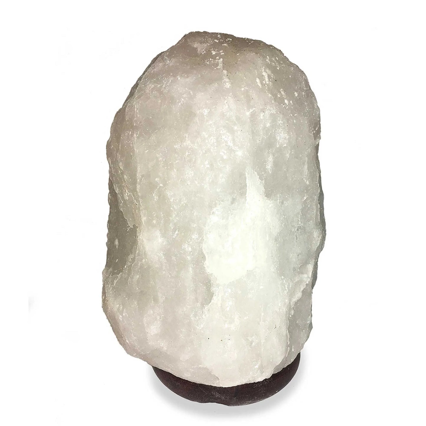 Orku 3-5Kg Himalayan White Salt Lamp - Natural Rock Shape Night Light - Image 3