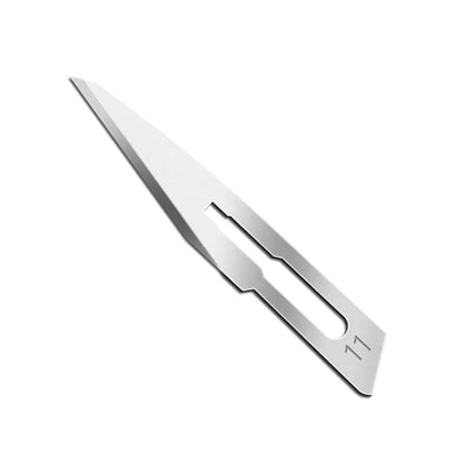 100 Surgical Scalpel Blades Size 11 Sterile Carbon Steel Disposable Sealed - Image 3