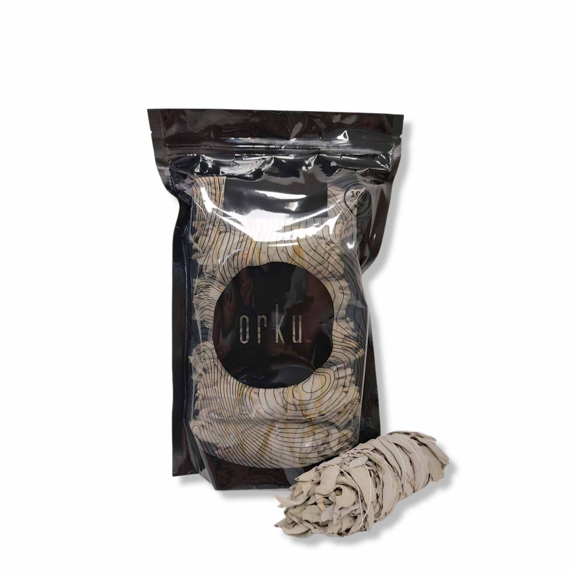 6x Californian White Sage Smudge Sticks Medium 13-15cm Incense Cleansing Bundle - Image 2