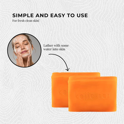 1x 65g Kojie San Soap - Original Kojic Acid Bar - Image 3