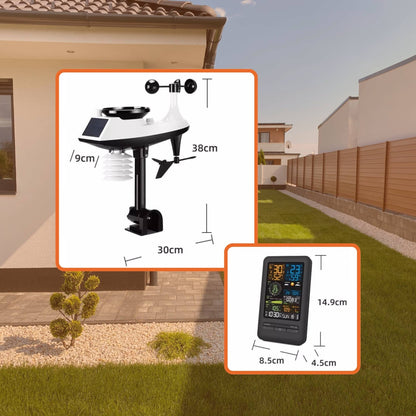 Tooleroo Weather Station 7-in-1 Professional Home Forecast Outdoor Sensor - Image 3
