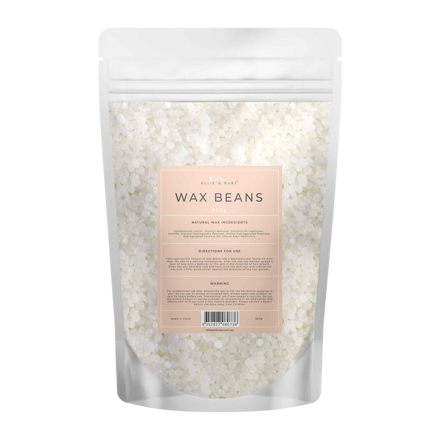 400g Wax Beads Milk - Brazilian Waxing Beans - Stripless Bikini Hair Removal - Image 6