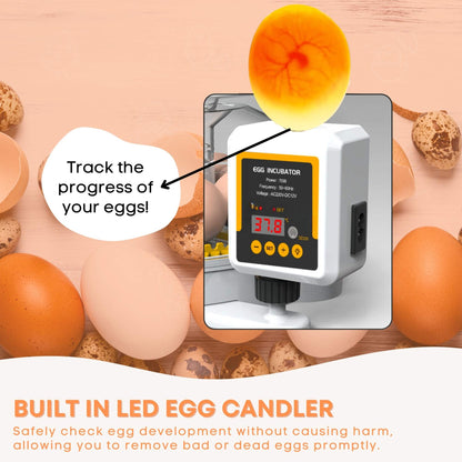 Automatic 35 Egg Incubator - Electric Digital Turning Chicken Quail Duck Hatching - Image 5