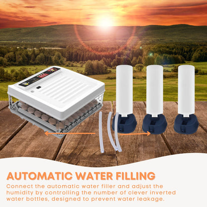 Automatic 130 Egg Incubator - Electric Digital Turning Chicken Quail Duck Hatching - Image 9