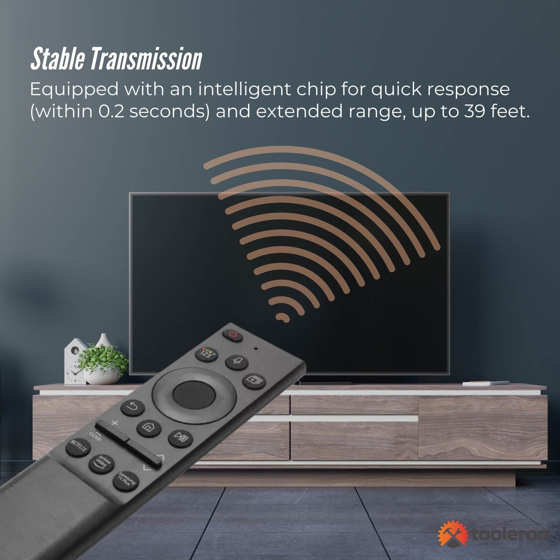 Tooleroo Smart TV Remote Control - Replacement For Samsung Voice BN59-01357F - Image 8