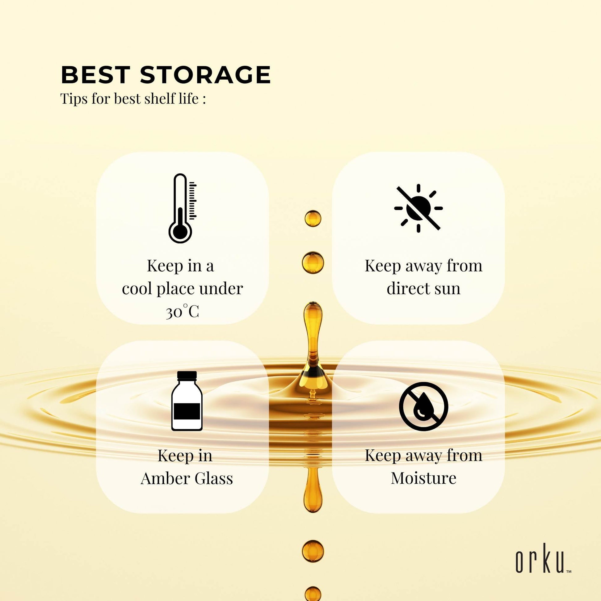 Orku 100ml Organic Pumpkin Seed Oil – Virgin Cold Pressed Unrefined Cosmetic Gr. - Image 7