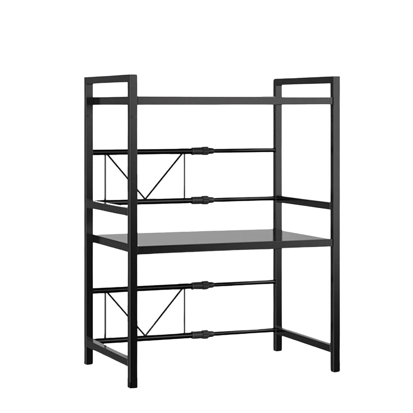 Kitchee Microwave Double Shelf - Expanding Storage Rack Kitchen Organiser Stand - Image 4