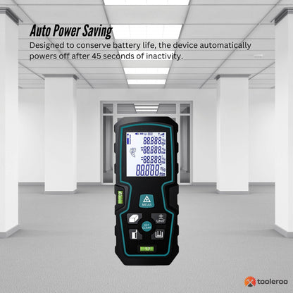 Tooleroo 70m Digital Laser Distance Measurer - LCD Area Volume Meter Tool - Image 5