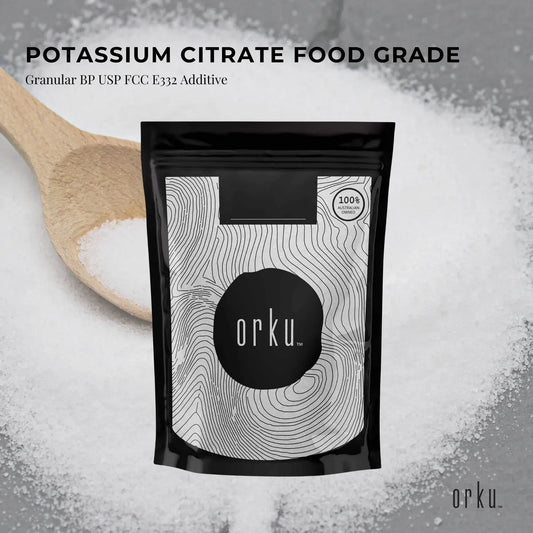 Orku 100g Potassium Citrate Food Grade - Granular BP USP FCC E332 Additive - Image 2