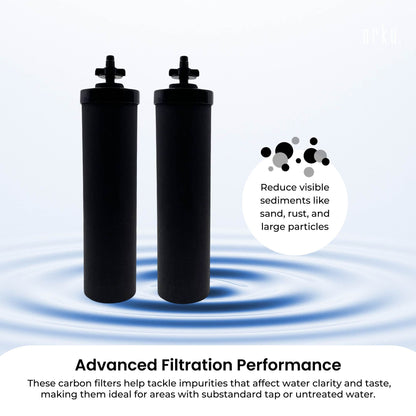 Orku Carbon Block Filter Cartridge - Replacement for Berkey BB9-2 Gravity Filter - Image 5