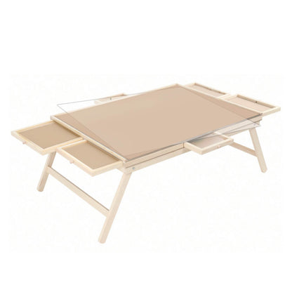 Social Hike Puzzle Board Table 1500 pcs - Folding Legs 6 Drawer with Cover - Image 2