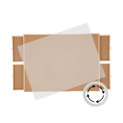 Social Hike Puzzle Board 1500 pcs  - Rotating Tabletop with 4 Drawers and Cover - Image 2