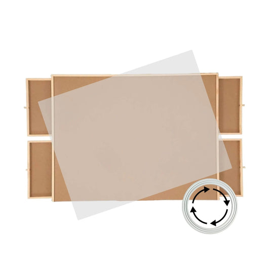 Social Hike Puzzle Board 1500 pcs  - Rotating Tabletop with 4 Drawers and Cover - Image 2