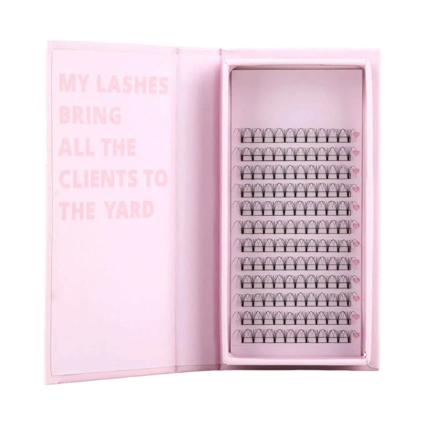 Miosh Eyelash Extensions - 5D Premade Volume Short Stem Eye Lash 0.10 / D CURL