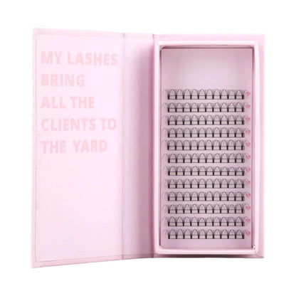 Miosh Eyelash Extensions - 5D Premade Volume Short Stem Eye Lash 0.10 / D CURL