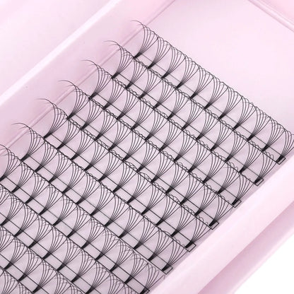 Miosh Eyelash Extensions - 5D Premade Volume Short Stem Eye Lash 0.10 / D CURL - Image 5