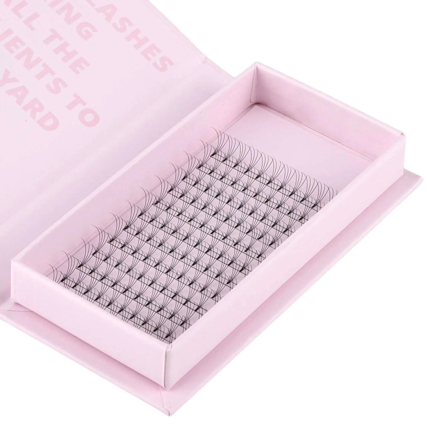 Miosh Eyelash Extensions - 4D Premade Volume Short Stem Eye Lash 0.10 / D CURL - Image 4