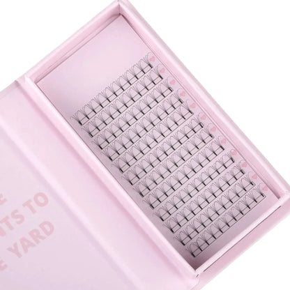 Miosh Eyelash Extensions - 4D Premade Volume Short Stem Eye Lash 0.10 / D CURL - Image 5