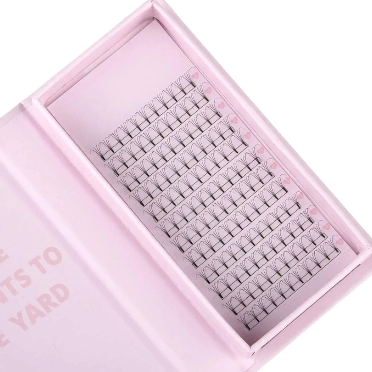 Miosh Eyelash Extensions - 4D Premade Volume Short Stem Eye Lash 0.10 / D CURL - Image 5