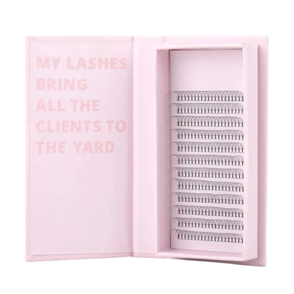 Miosh Eyelash Extensions - 3D Premade Volume Short Stem Eye Lash 0.10 / D CURL