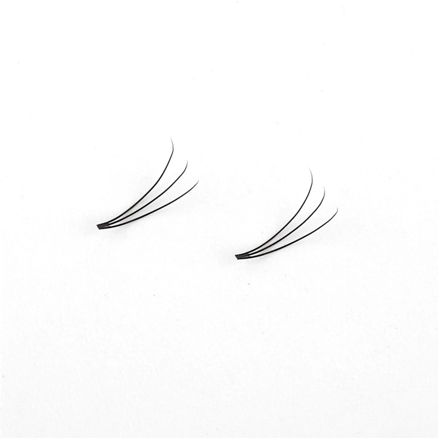 Miosh Eyelash Extensions - 3D Premade Volume Short Stem Eye Lash 0.10 / D CURL - Image 4