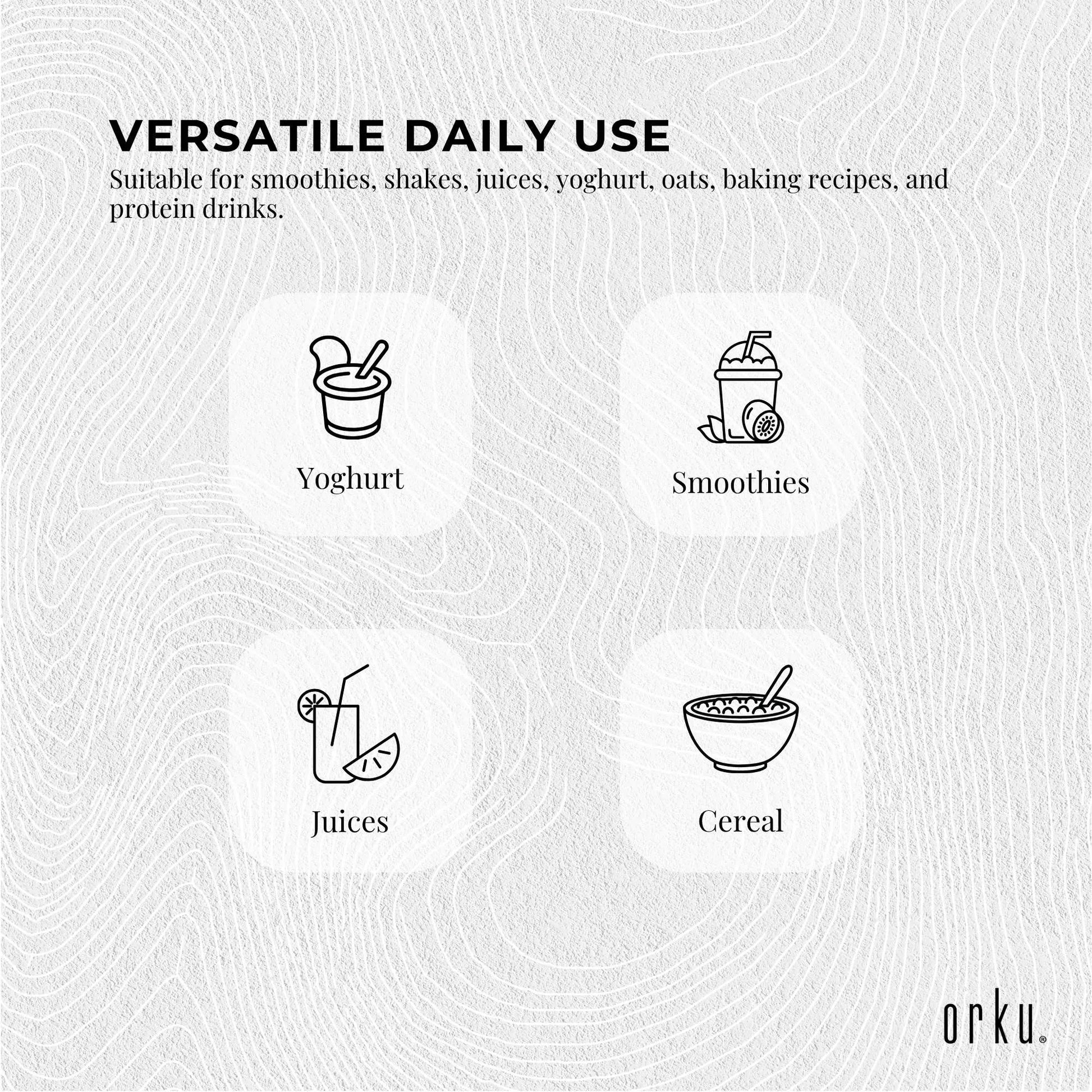 Orku 100g Vegan Collagen Plant Based Alternative Powder Hydrolysed Protein - Image 7