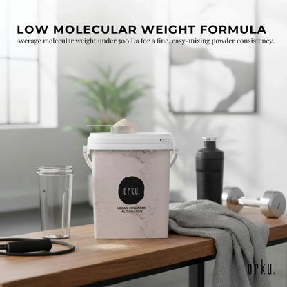 Orku 600g Vegan Collagen Plant Based Alternative Powder Hydrolysed Protein - Image 4