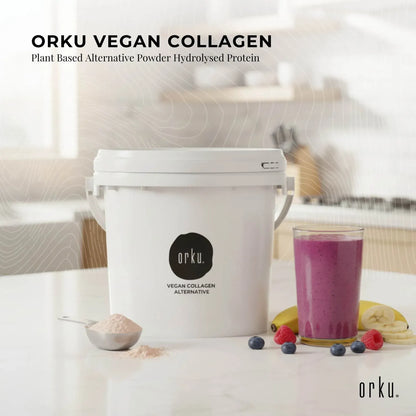 Orku 2.5Kg Vegan Collagen Plant Based Alternative Powder Hydrolysed Protein - Image 2
