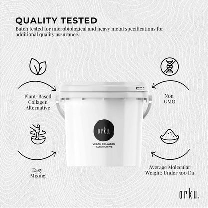 Orku 2.5Kg Vegan Collagen Plant Based Alternative Powder Hydrolysed Protein - Image 5